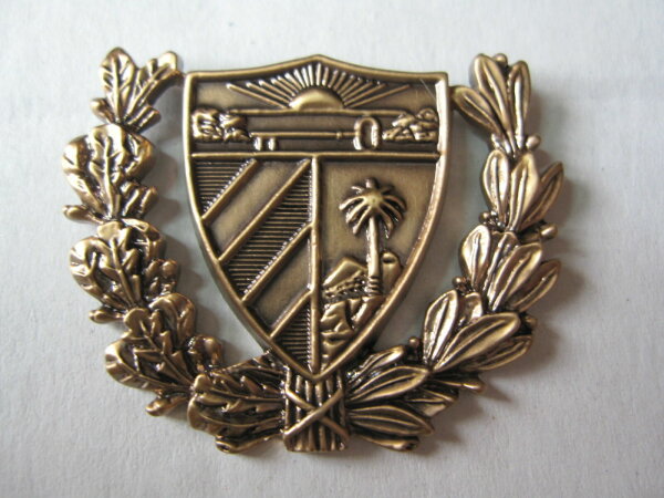 Pin Mützenabzeichen Deutsche Kolonien Eichenlaub WWII WK2 WK1 WH Reichswehr