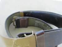 Russ. Dienst Koppel Braun Messingschloß Webbing 45mm Belt Lederkoppel WH WK2