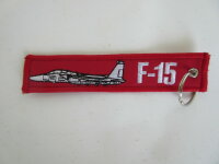 Schlüsselanhänger Kampfjet F-15 Jet Airforce...