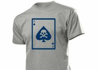 T-Shirt Deathcard Vietnam US Army 101st Airborne Gr S-XXL WH WK2 Ace of Spades