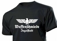 T-Shirt Waffenschmiede Ingolstadt mit Adler Gr 3-5XL Eagle Weapon Blacksmith