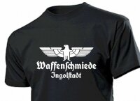 T-Shirt Waffenschmiede Ingolstadt mit Adler Gr 3-5XL...