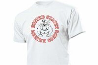 United States Marine Corps T-Shirt Bulldogge US Army 3-5XL Drill Instructor USMC