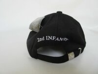 US Army Baseball Cap Black 2nd Infantry Division Indian...