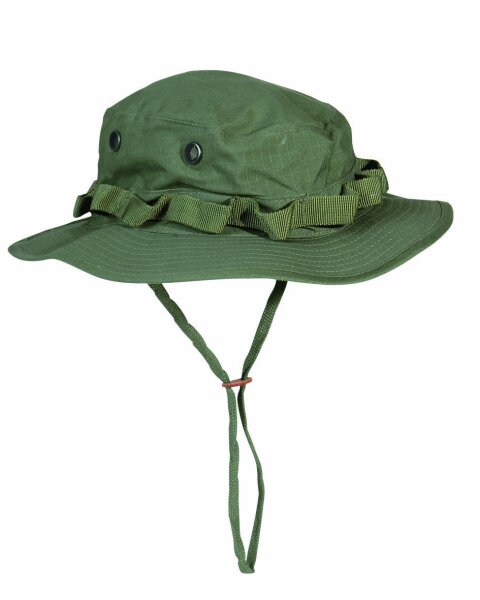 US Army Camo GI Dschungelhut R/S Boonie Hat Oliv Gr S Fischerhut Anglerm&uuml;tze