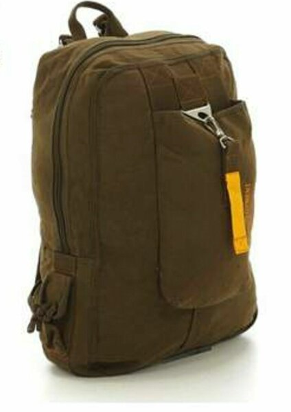 US Army Canvas Vintage Flight Bag Rucksack Backpack Para Traveller Weekender BR