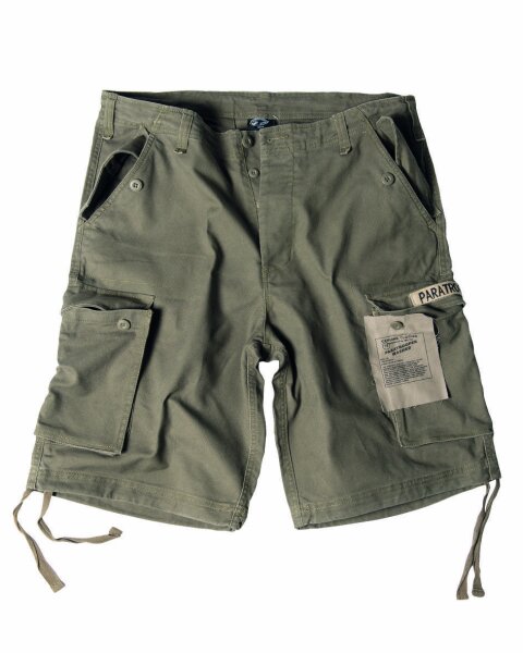 US Army M65 Shorts Oliv Prewashed Paratrooper Gr L Camo Outdoor Camo Pants