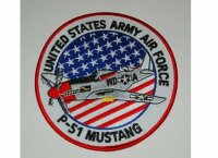US Army Mighty Eighth 8th USAAF P-51 Mustang Jersey Jerk...