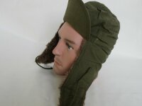 US Army Original Winter Field Cap OD MQ1 MINT Alpaca Wintermütze Reforger Korea