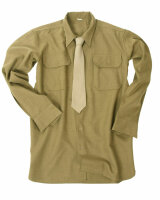 US Army Uniform M37 Feldhemd Senfbraun Mustard Shirt...