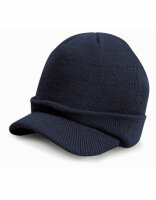 US Army Watch Cap Navy Blue Schirmmütze...