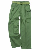 US Army WWII HBT Feldhose Gr XL Fieldtrouser Kampfhose...