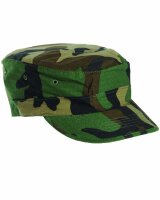 US BDU Feldm&uuml;tze R/S Field cap 3-Color Woodland Camo...