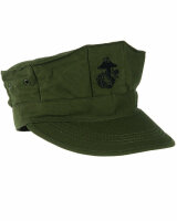 USMC Cap Fieldcap Feldm&uuml;tze Army mit Marine Corps...