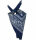 Western Halstuch Bandana Paisley Tuch Schal Headwrap Rockabilly Old School Blau