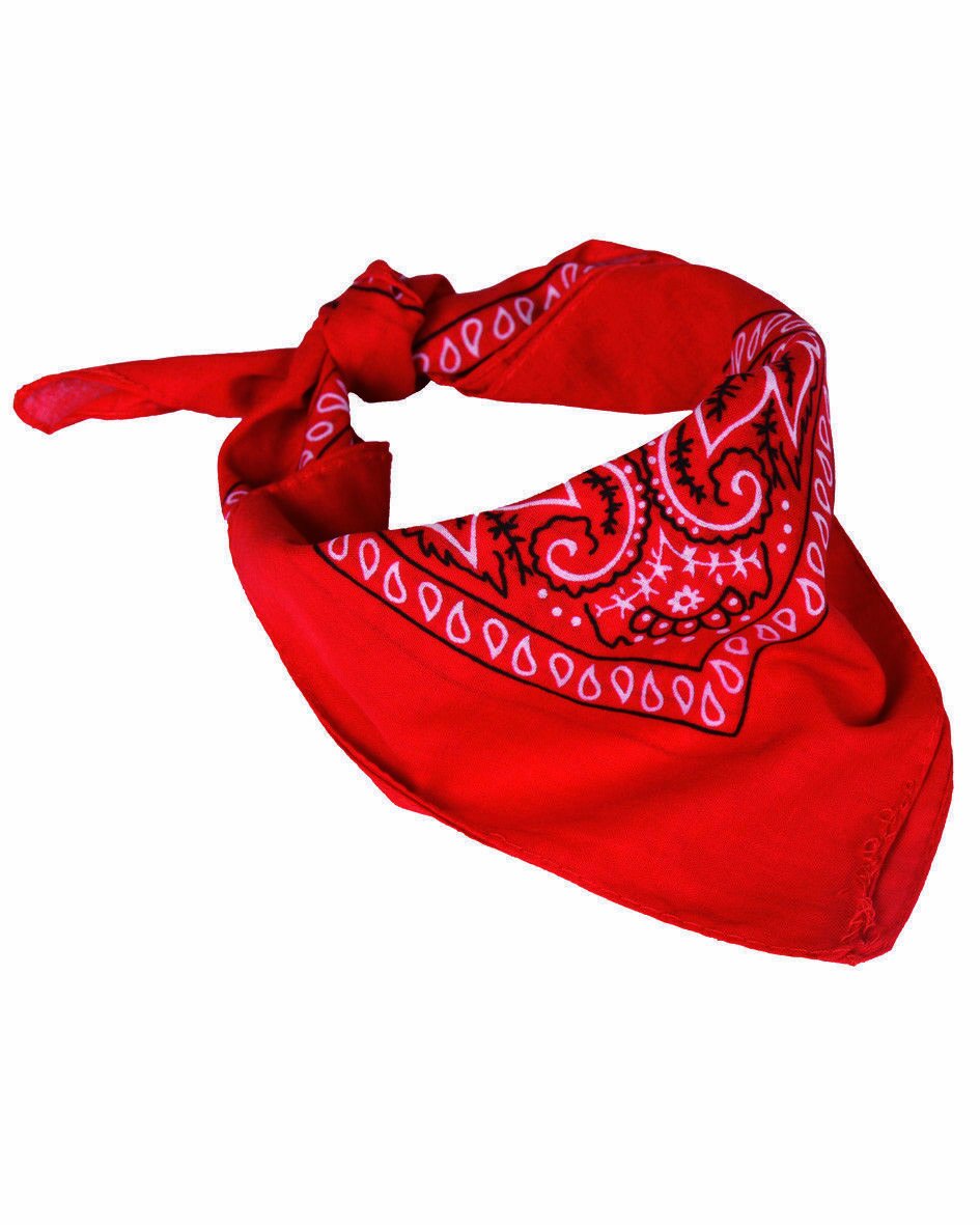 Western Halstuch Bandana Paisley Tuch Schal Headwrap Rockabilly Old S