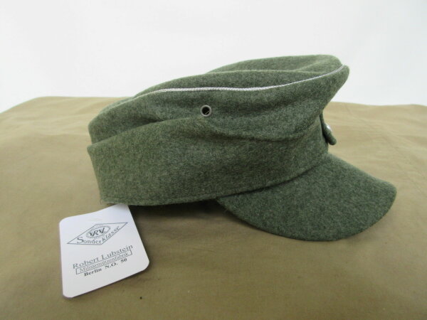 WH Feldmütze M43 Gr 57 Offizier Uniformmütze WYY WW2 Erel Field Cap Wehrmacht