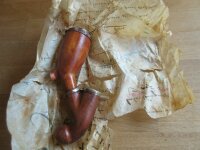 WWI WK1 Soldatenpfeife Original Pfeife um 1912 Zedernholz Tabak Bruiere Pipe