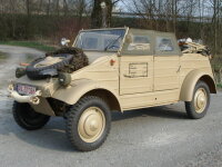 1kg Wehrmacht Einheitsfarbe RAL8000 DAK LW FJ Dose K&uuml;belwagen Typ82 WK2 WWII