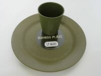 Bambus Teller + Becher Bamboo Plate + Cup Light Camping...