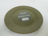 Bambus Teller + Becher Bamboo Plate + Cup Light Camping Geschirr Outdoor Army