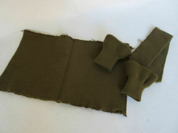 Cuff Waistband Collar Set Tanker Jacket Panzerjacke MA-1 N-2B US Army WK2 Cuffs