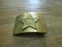 Messingschloß für Rus Dienst Koppel 45mm Belt...