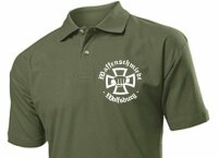 Polo Shirt Waffenschmiede Wolfsburg Eisernes Kreuz Iron Cross Weapon Blacksmith