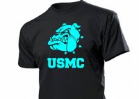 United States Marine Corps T-Shirt Bulldogge US Army S-XXL Drill Instructor USMC