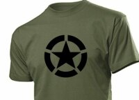 T-Shirt Allied Star US Army Airforce Marines Navy Seals Vietnam USMC #1 Gr S-XXL