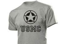 T-Shirt &quot;USMC with Allied Star&quot;