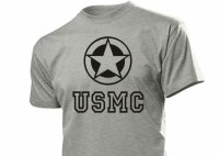T-Shirt "USMC with Allied Star"