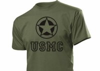 T-Shirt "USMC with Allied Star"
