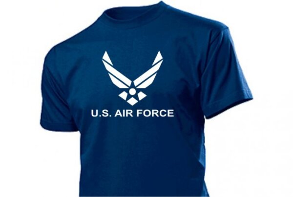 United States US Airforce Logo T-Shirt Wings