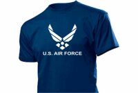 United States US Airforce Logo T-Shirt mit den Wings