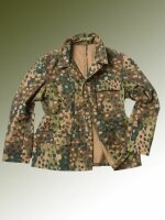 M44 Fieldjacket Erbsentarn Drillich