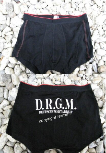 D.R.G.M. Deutsche Wertarbeit Boxer Shorts