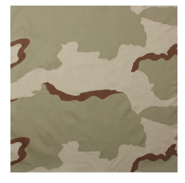 Halstuch Bandana 3-color Desert Camo Tri-color Schal Headwrap