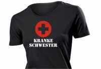 Kranke Schwester T-Shirt Damen Rundhals