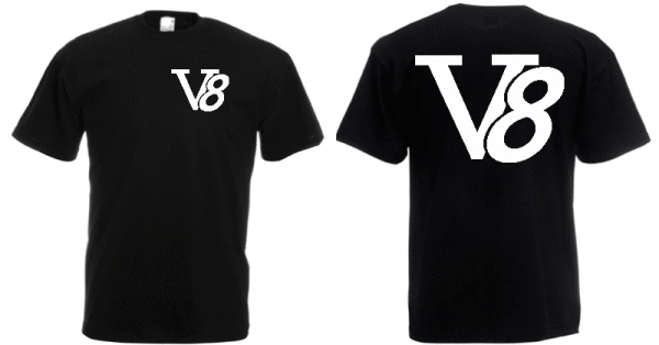 V8 T-Shirt US Car Big Block US Army Truck Gr S-5XL