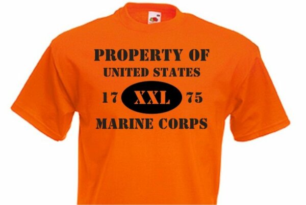 Property of United States Marine Corps T-Shirt US Army