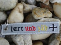 1 Key Chains  &quot;Hart und Z&auml;h&quot;