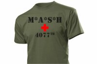 MASH 4077 T-Shirt M*A*S*H 4077th #3 M.A.S.H. WH US Army