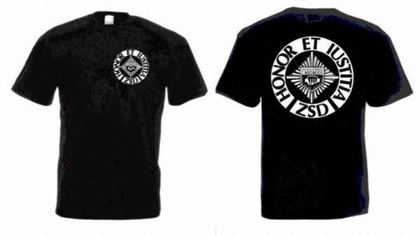 ZSD T-Shirt Schwarze Sheriffs Security Bodyguard Kult!!