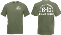 US Airforce B17 Flying Fortress T-Shirt Size S-XXL