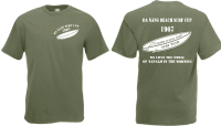 Da Nang Beach Surf Cup 1967 Vietnam US Army T-Shirt  Size...