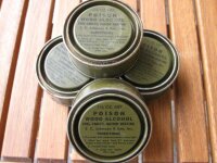 US Army WWII WK2 Brennpaste Ration Heating orig 1944