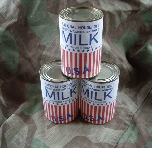 US Army Milch Dosenmilch Repro