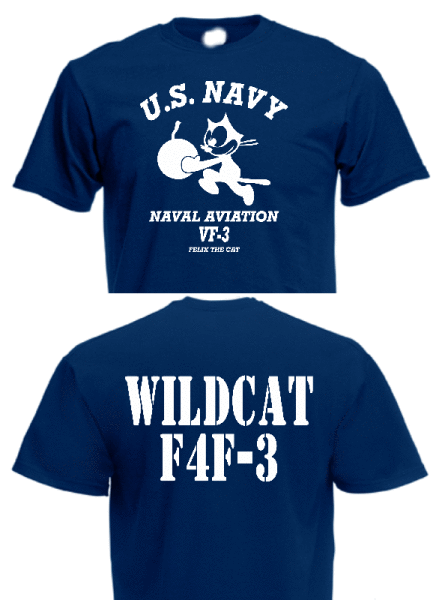 T-Shirt US Navy Tomcatters VF-3