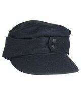 Tank Cap / Field Cap Black Wehrmacht